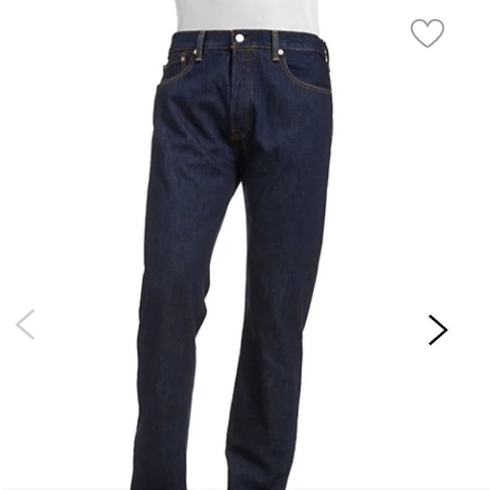 LEVI'S DARK WASH 501 34